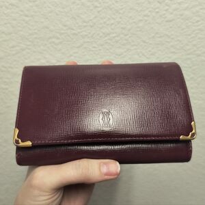 Cartier Must De Cartier Trifold Wallet